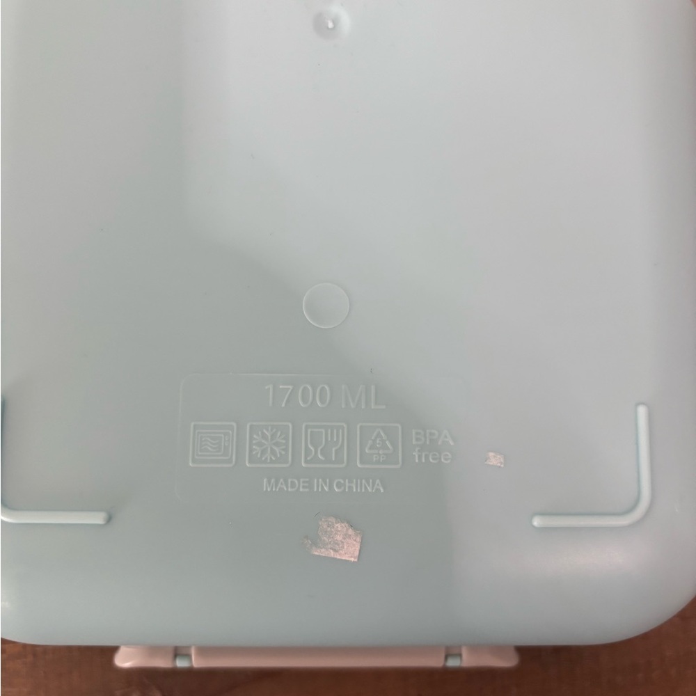 Russ Teal and Gray Food Storage Container - Picture 5 of 6